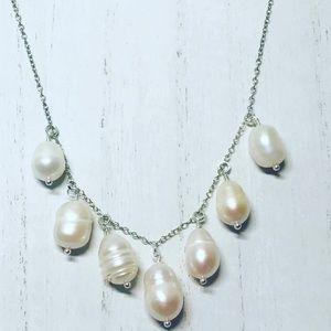 Luvleigh designs - white freshwater Pearl necklace
